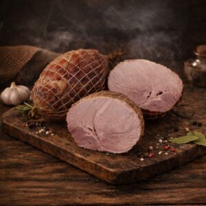 szynka wędzona - masarnia zborów