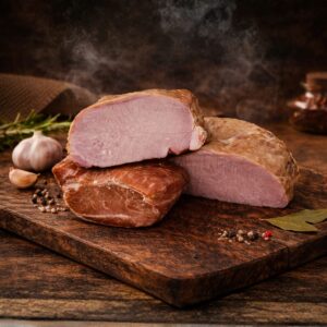 szynka wędzona - masarnia zborów